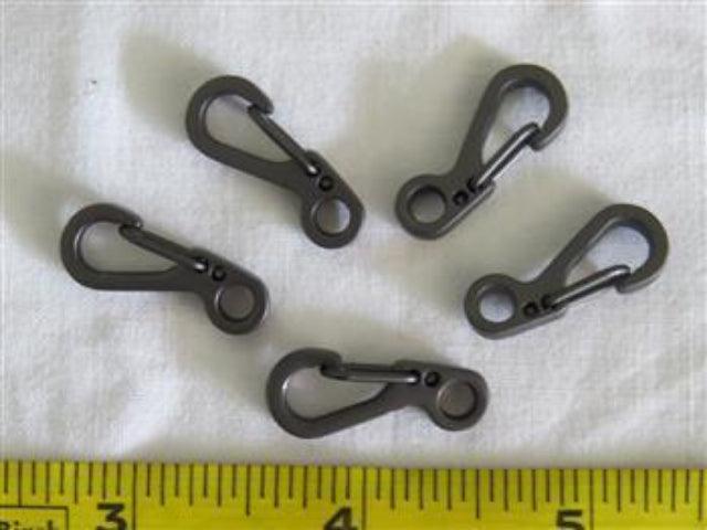Carabiners - Mini - Gun Metal - Cams Cords