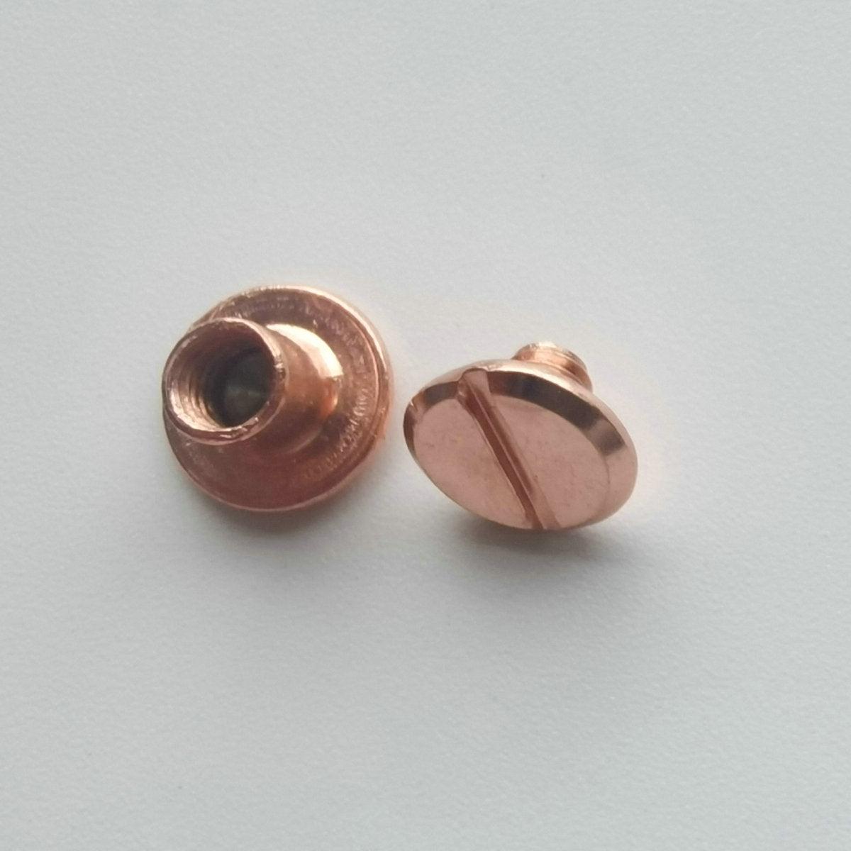 Chicago Screw - 5mm Rose Gold - Cams Cords