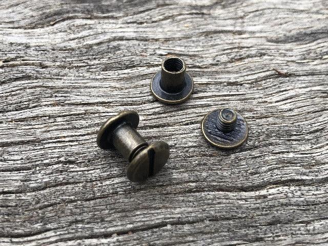 Chicago Screw - 6mm Antique Bronze - Cams Cords