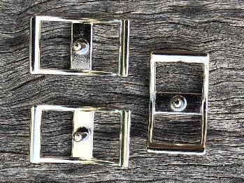 Conway Buckles - 15mm Silver Chrome plated - Cams Cords
