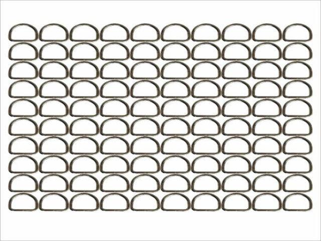 Dee Rings - 50mm Silver - Cams Cords