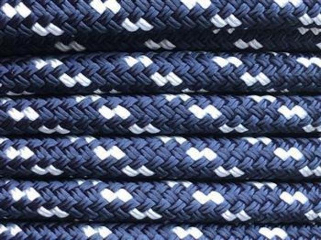 Fleck - Double - Navy with White - 14mm - Cams Cords