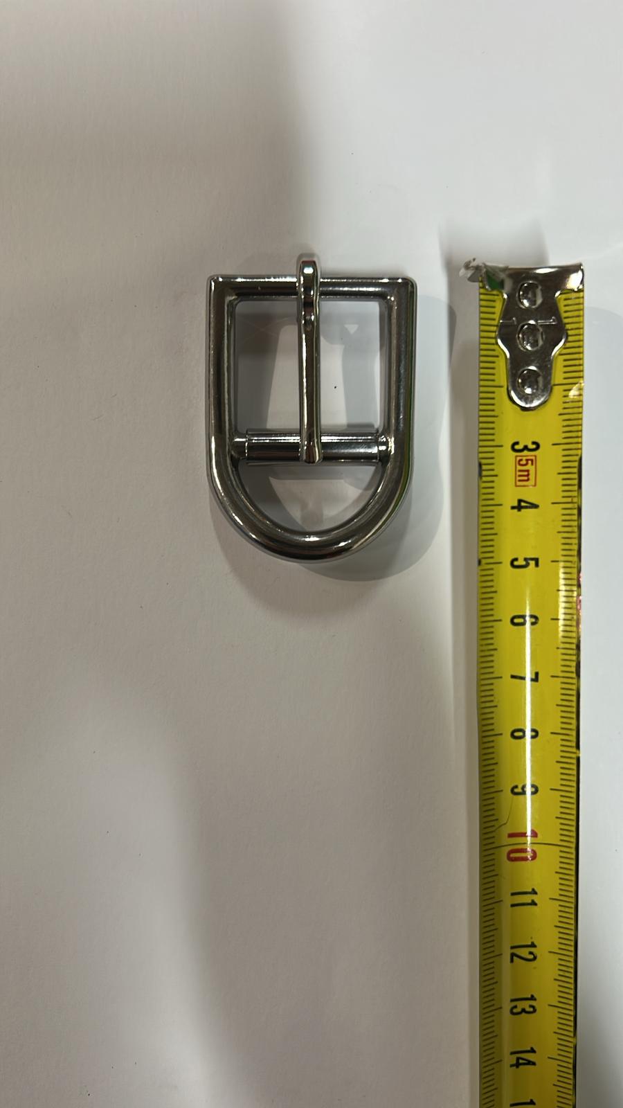 Girth Buckle – Stainless Steel - 25mm
