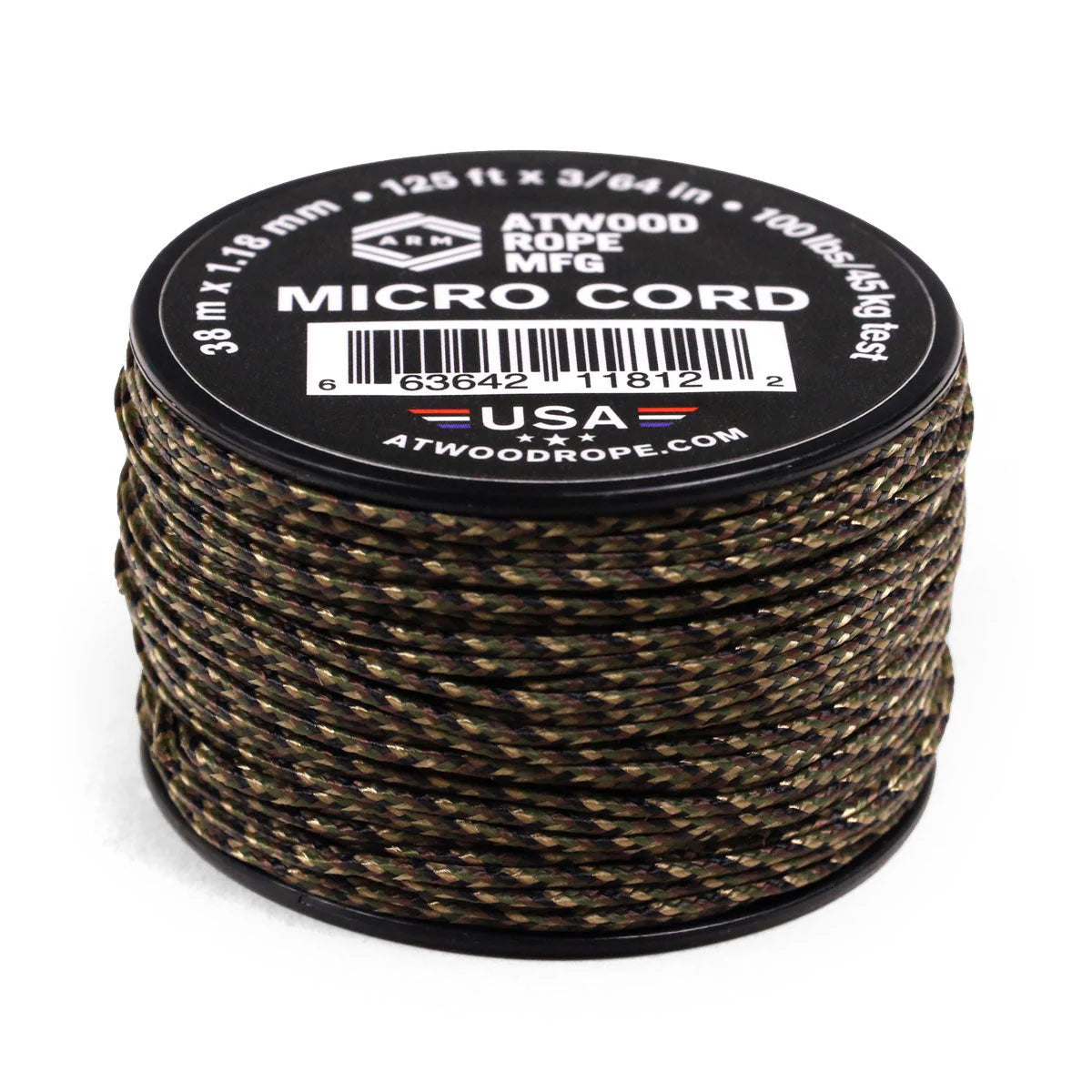 Atwood Micro Cord 1.18mm - Ground War *New*