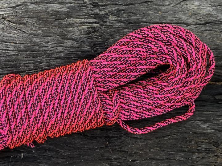Helix - Black/Neon Pink Paracord - Cams Cords