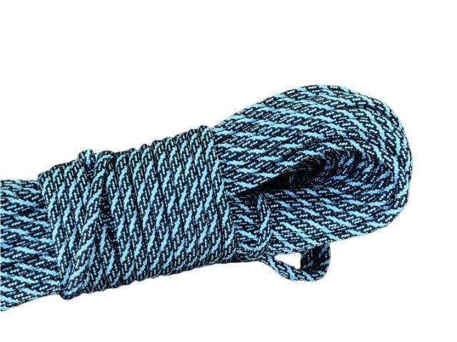 Helix - Black/Neon Turquoise Paracord - Cams Cords