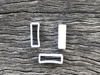 Keeper - White 15mm - Cams Cords