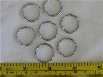 Key Rings / Split Rings - Stainless Steel 20mm - Cams Cords