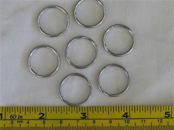 Key Rings / Split Rings - Stainless Steel 20mm - Cams Cords