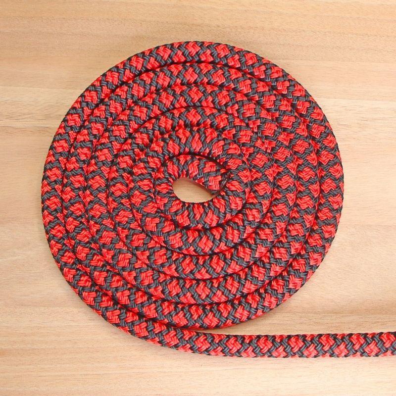 Lattice- Red-Black halter - 6mm * - Cams Cords