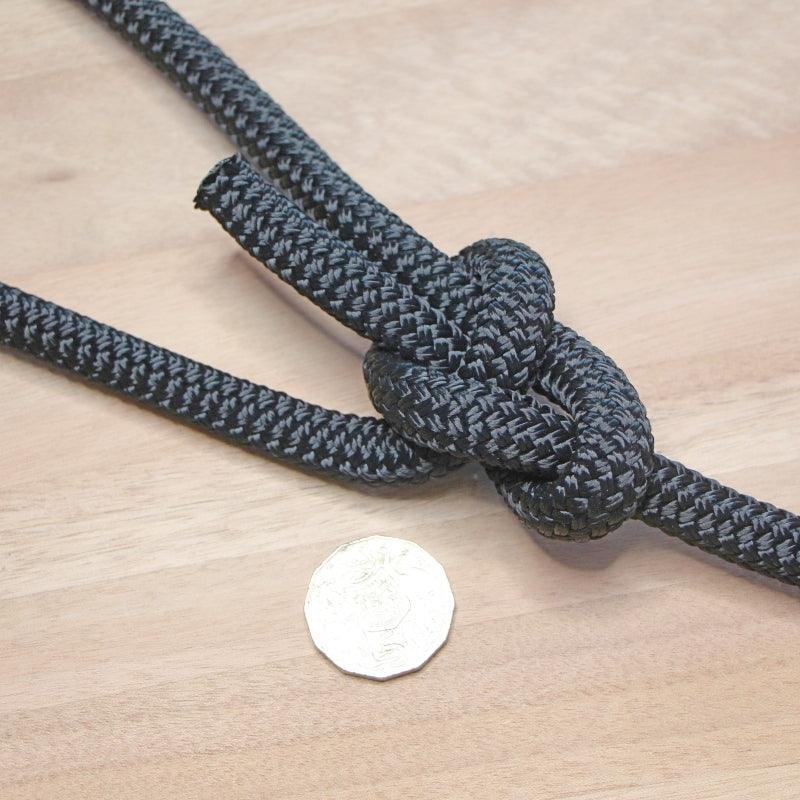 Marine Rope - Black 12mm - Cams Cords