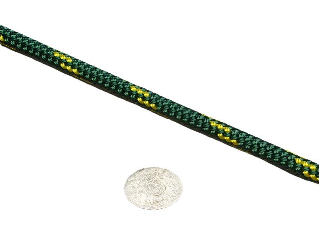 Marine Rope - Green & Yellow Fleck - 12mm* - Cams Cords