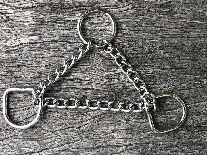 Martingale Collar kit - 25mm Stainless Steel - Small - Cams Cords