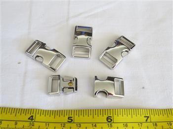 Metal Buckle - Silver 10mm - Cams Cords
