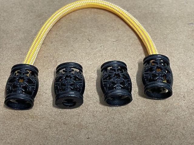 Metal cord end - Snowflake - Cams Cords