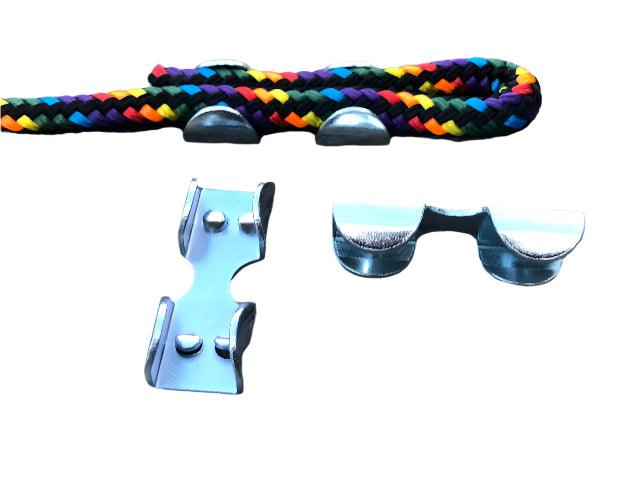 Metal Rope Clamp - Silver 6mm - Cams Cords