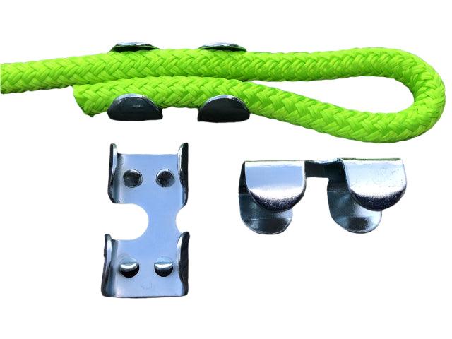Metal Rope Clamp - Silver 8mm - Cams Cords