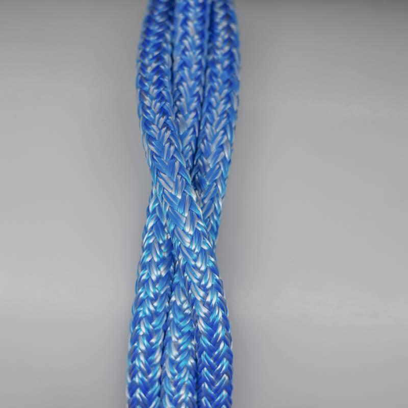 Mottled Blue-White halter - 6mm - Cams Cords