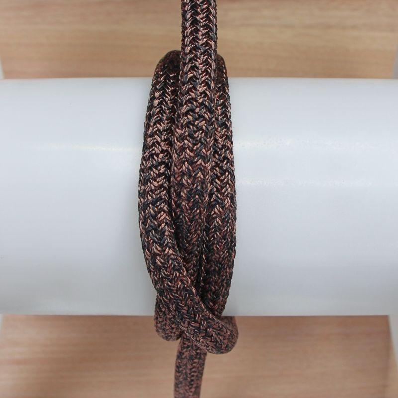 Mottled Brown-Black halter - 6mm * - Cams Cords