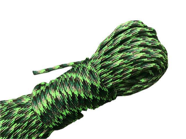 Neon Green Flame Paracord - Cams Cords