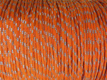 Neon Orange Reflective - Macrame 3mm - Cams Cords