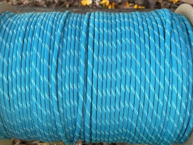 Neon Turquoise Glow in the Dark Paracord – Cams Cords