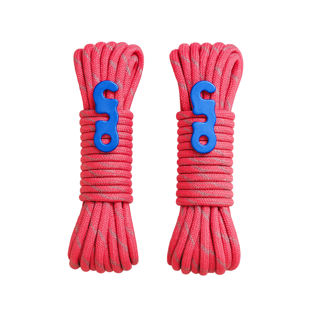 Tent Guy Ropes Reflective Paracord Basic