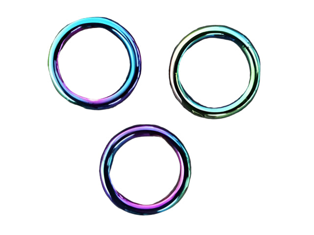 O Ring - 20mm x 3mm - Rainbow - Cams Cords