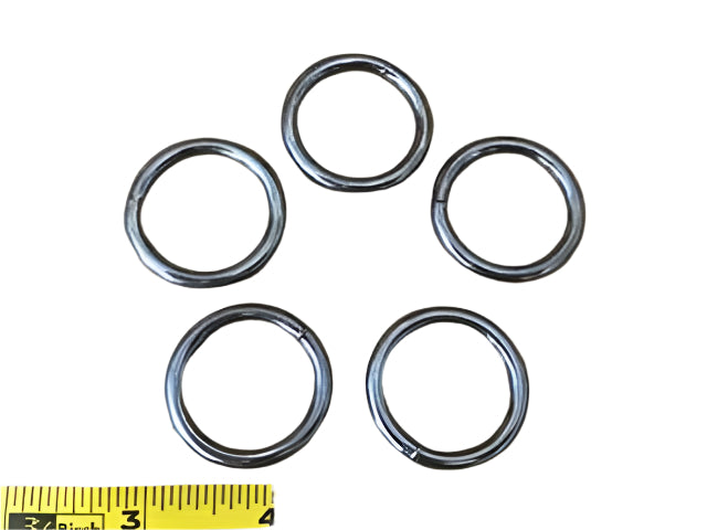 O Ring - 25mm x 4mm - Gun Metal - Cams Cords