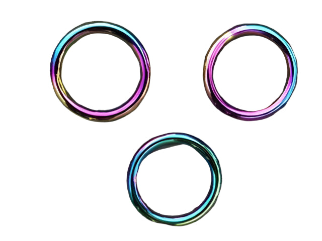 O Ring - 30mm x 5mm - Rainbow - Cams Cords