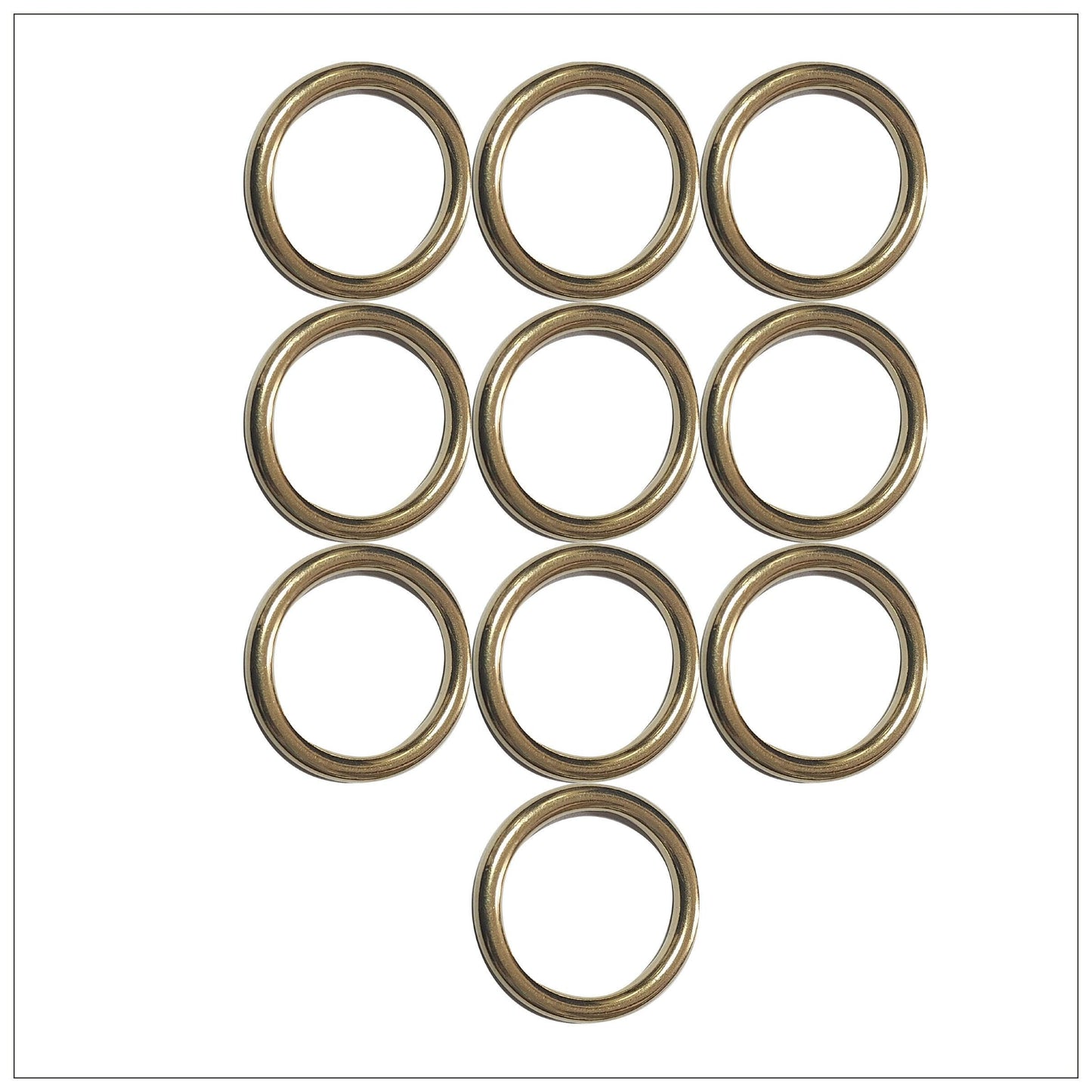O Ring - Brass 25mm x 4mm