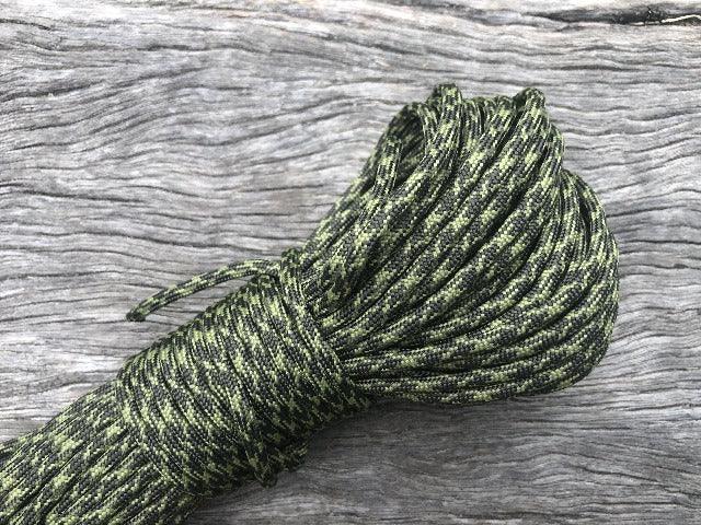 Olive Drab & Moss Camo 50-50 Paracord * – Cams Cords