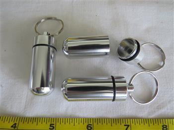 Pill Box - Silver - Cams Cords