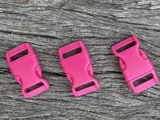 Pink Buckles - 20mm - Cams Cords