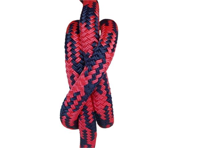 Pink-Navy Tobiano Horse Lead Rope - 14mm - Cams Cords