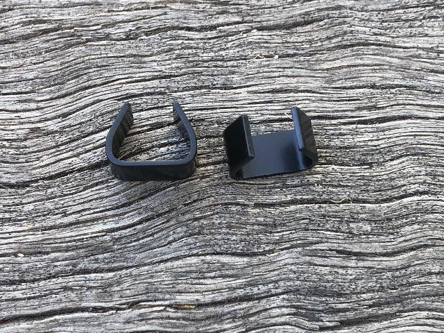Rope U Clamp - Black 8mm - Cams Cords