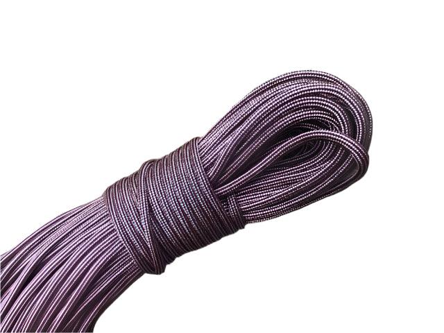 Rose Pink - Black Stripe Paracord - Cams Cords