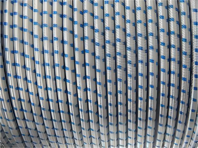 Shock Cord - White with Blue Fleck 3mm - Cams Cords