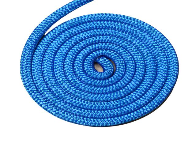 Solid - Blue Horse halter - 8mm - Cams Cords