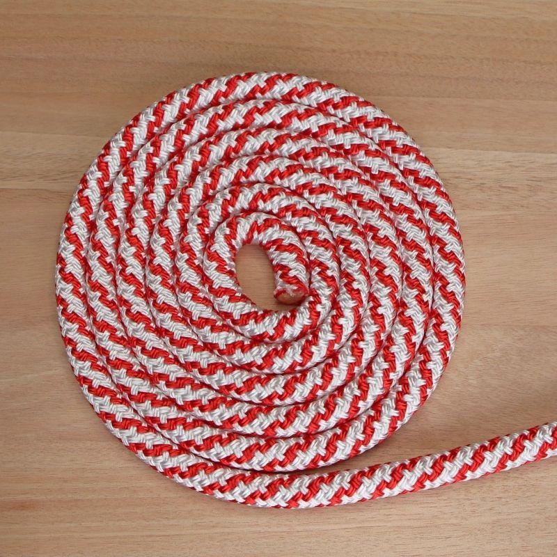 Spiral - White & Red - 12mm * - Cams Cords