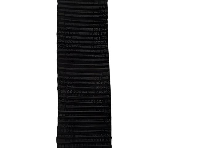 Spun Polyester Webbing - Black 20mm - Cams Cords