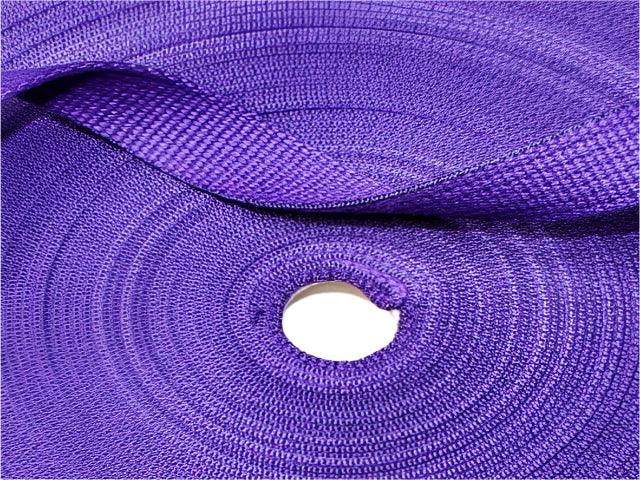 Spun Polyester Webbing - Purple 25mm - Cams Cords