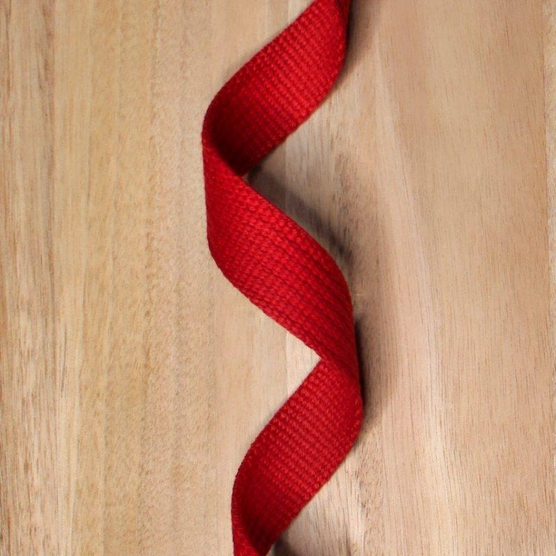 Spun Polyester Webbing - Red 12mm - Cams Cords