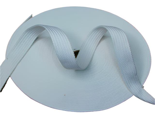 Spun Polyester Webbing - White 20mm - Cams Cords