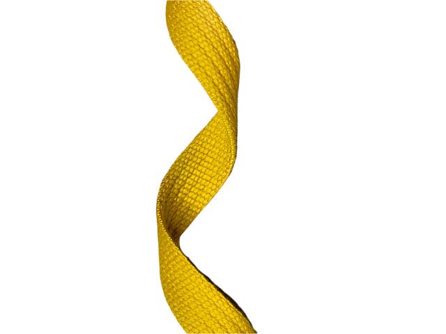 Spun Polyester Webbing - Yellow 25mm - Cams Cords