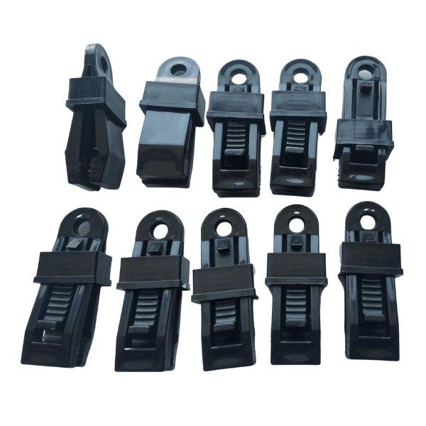 Tarp Clamp - Black - Cams Cords
