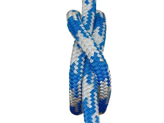 Tobiano - Blue and White halter - 6mm - Cams Cords