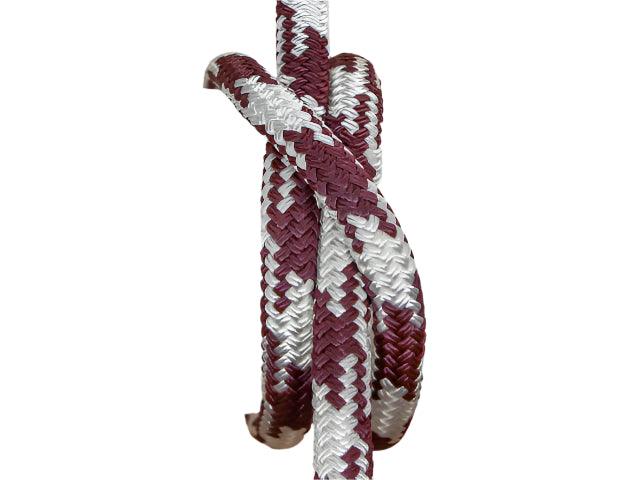 Tobiano - Burgundy-White - 8mm - Cams Cords