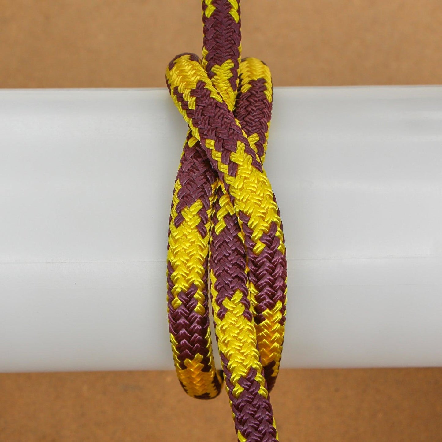Tobiano - Burgundy-Yellow - 12mm * - Cams Cords