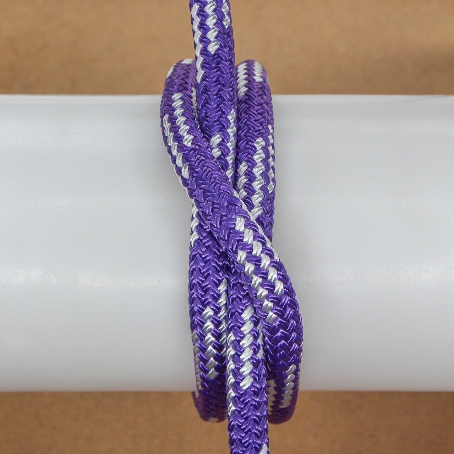 Tobiano - Purple & White - 6mm* - Cams Cords